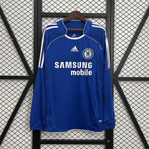 Retro Long sleeve Chelsea 06-07 home S-XXL